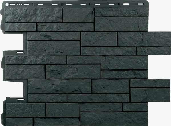 Фасадная панель Альта-Профиль Шотландия Графит купить в Аксае