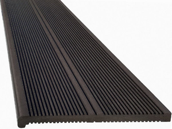 Ступени из ДПК Deckron полнотелая Венге купить в Аксае