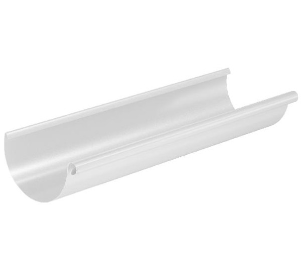 Водосток Aquasistem, система 150x100 - Водосточный желоб 3.00м RR 20 Мраморно-белый купить в Аксае