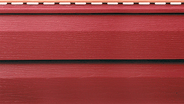 Виниловый сайдинг Канада плюс премиум, красный купить в Аксае