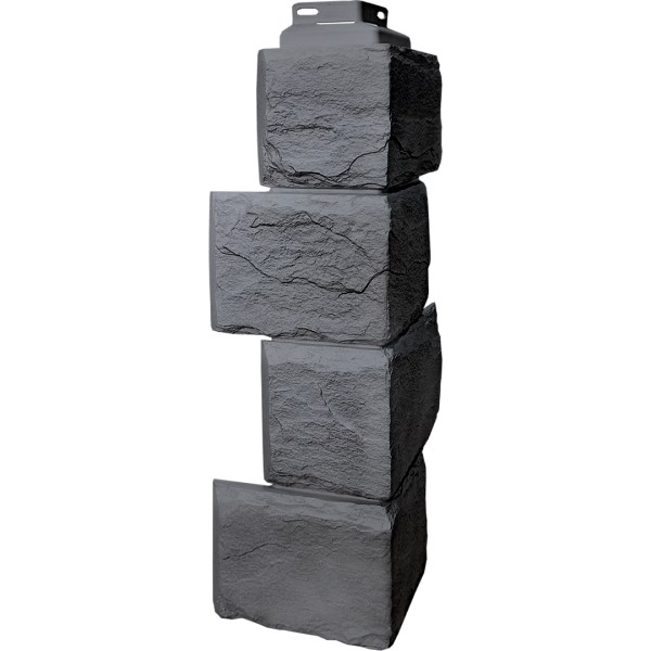 Цокольный сайдинг FineBer – Серия “Камень природный”, Угол наружный Кварцевый купить в Аксае