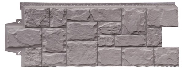 Фасадная панель Grand Line Крупный Камень Элит Какао купить в Аксае