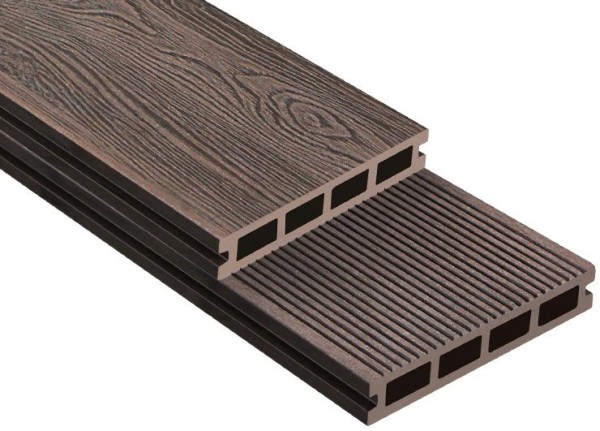 Террасная доска ДПК Outdoor 3D NEVADA/Вельвет коричневая микс купить в Аксае
