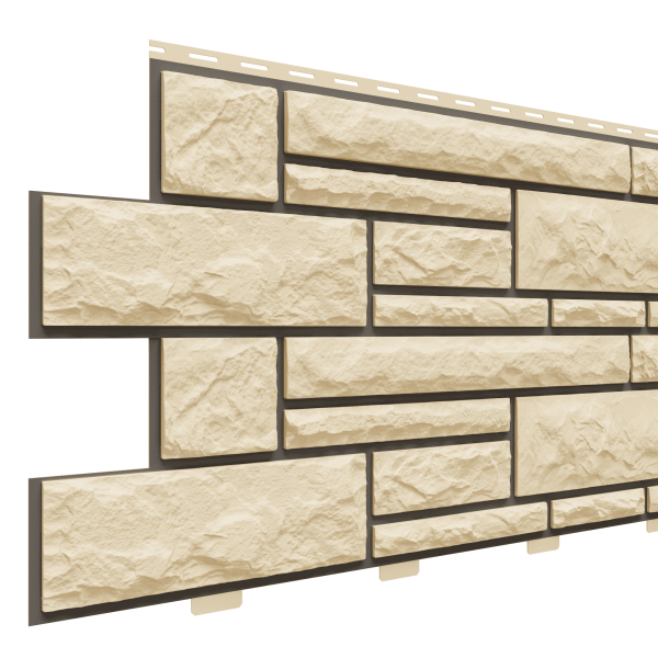 Фасадная панель Доломит, Брусчатка Доломит Шампань (3м) купить в Аксае