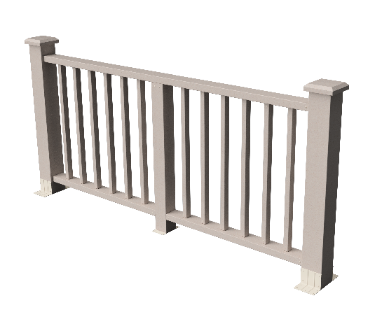 Ограждения декоративное ДПК GRINDERDECO Альма выбеленый дуб купить в Аксае