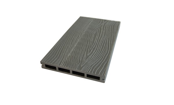 Террасная доская ДПК NanoWood Nature 3D (20мм) пустотелая Серый купить в Аксае