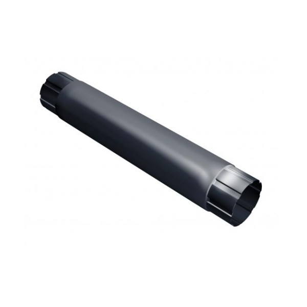 Водосток Grand Line 150x100 – Труба 1 метр RAL 7024 купить в Аксае