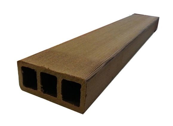 Перила (венге и коричневый) Дерево Пласт купить в Аксае