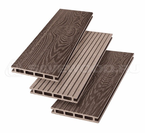 Террасная доска из ДПК SW Carpinus (T) — двухсторонняя терракотовый купить в Аксае