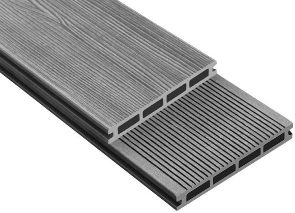 Террасная доска ДПК Outdoor 3D STORM/Вельвет серая микс купить в Аксае