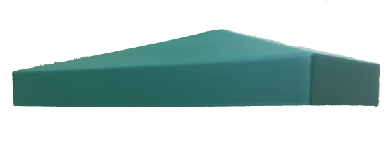 Крышка столба зелёная купить в Аксае