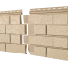 Фасадная панель Ю-пласт Стоун Хаус S-Lock Клинкер песочный купить в Аксае
