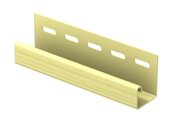J-планка Ю-пласт Классика кремовая купить в Аксае