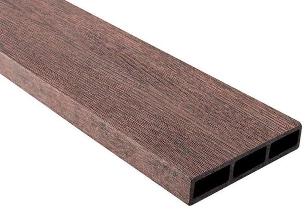 Доска 3D ДПК Outdoor STORM BROWN коричневая микс купить в Аксае