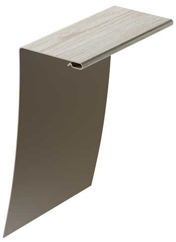 Универсальный околооконный профиль 89/254 мм, Орех купить в Аксае