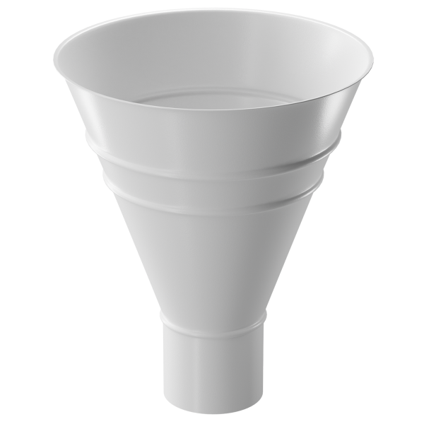 Воронка водосборная Döcke STAL PREMIUM, Пломбир купить в Аксае