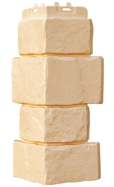 Угол Grand Line Крупный камень Стандарт бежевый купить в Аксае