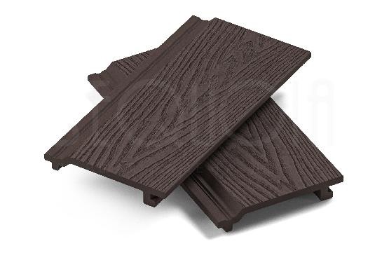 Доска фасадная ДПК 3D SEQUOIA Evolution WOOD BROWN купить в Аксае