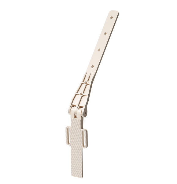 Крепление регулируемое для кронштейна желоба Docke Lux ПВХ Латте купить в Аксае