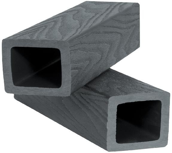 Балясина ДПК Polivan SINGARAJA 3D фактура дерева, черный купить в Аксае