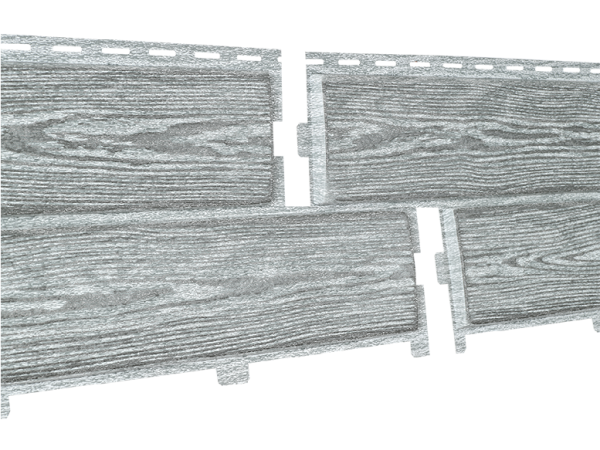 Фасадная панель Ю-пласт Хокла Винтаж Пепел купить в Аксае