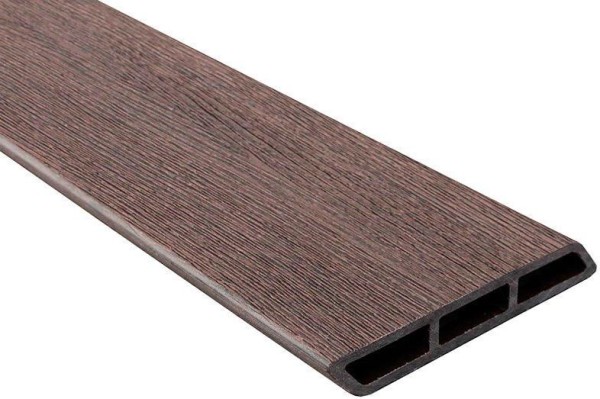 Доска Ромбус 3D ДПК Outdoor STORM BROWN коричневая микс купить в Аксае