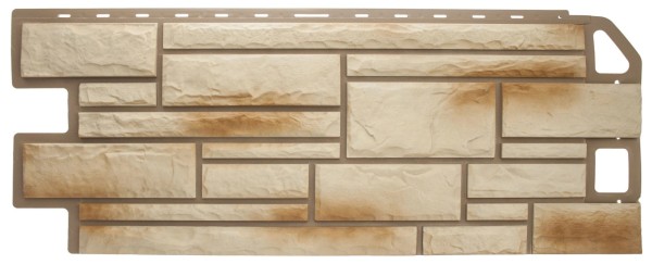 Цокольный сайдинг альта-профиль - коллекция "камень", ракушечник купить в Аксае