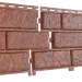 Фасадная панель Ю-Пласт Стоун Хаус Кирпич Красный купить в Аксае