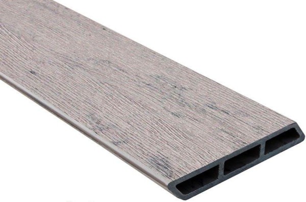 Доска Ромбус 3D ДПК Outdoor STORM GREY серая микс купить в Аксае