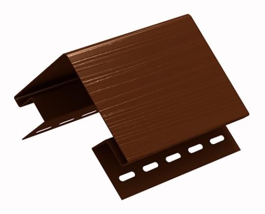 Наружный угол Ю-пласт коричневый купить в Аксае