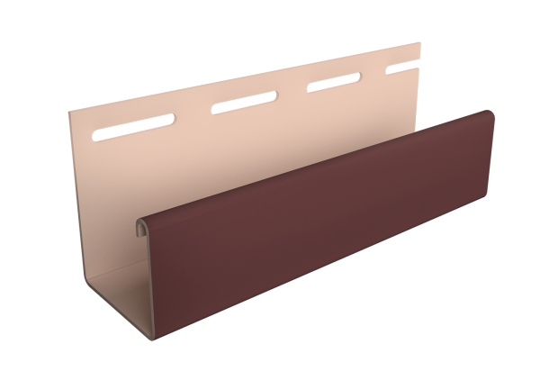 Фасадный J-профиль 30 мм Табачный купить в Аксае