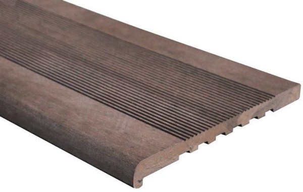 Ступень ДПК Outdoor Havana/Вельвет полнотелая коричневая микс купить в Аксае