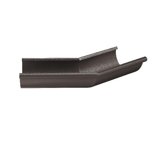 Водосток Aquasistem, Система 150/100 - Угол желоба, наружный 135° RR 32 Тёмно-коричневый matt купить в Аксае