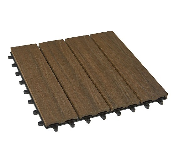 Садовый паркет дпк CM Garden Modern, 300х300 мм, PATINA BROWN (Патина коричневый) купить в Аксае