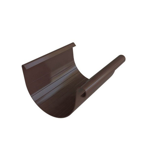 Водосток Альта-Профиль ПВХ – Желоб водосточный 4м (коричневый) купить в Аксае