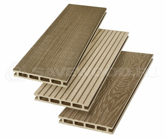 Террасная доска из ДПК SW Carpinus (R) — двухсторонняя тик купить в Аксае
