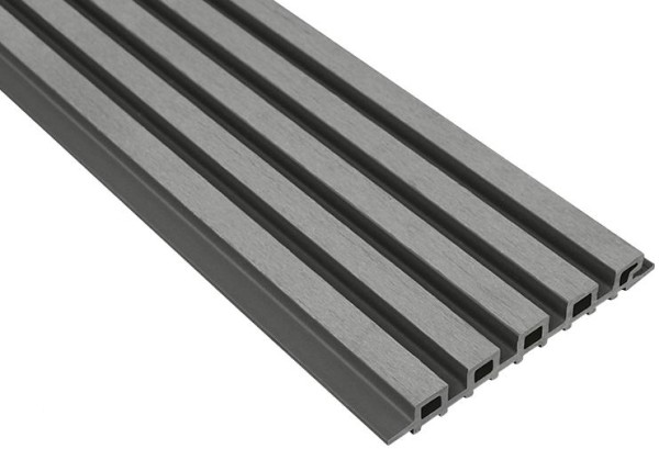 Панель универсальная ДПК Outdoor 3D шлифованная серая купить в Аксае