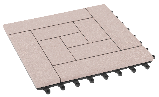 Модульный паркет ДПК GRINDERDECO Люкс 10 Выбеленный дуб купить в Аксае