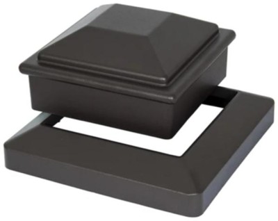 Комплект крышка и юбка для столба Polivan SINGARAJA из алюминия