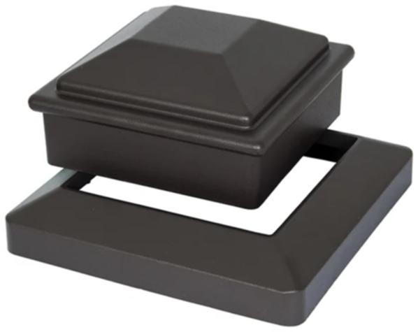 Комплект крышка и юбка для столба Polivan SINGARAJA из алюминия купить в Аксае