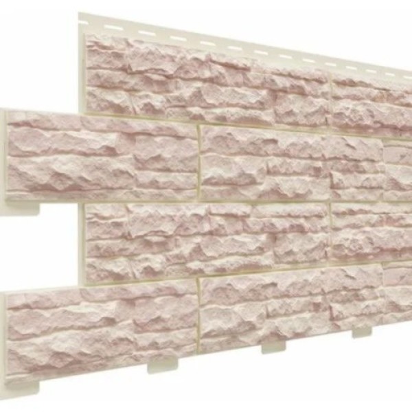 Фасадная панель Доломит Скалистый риф Люкс Жемчуг купить в Аксае