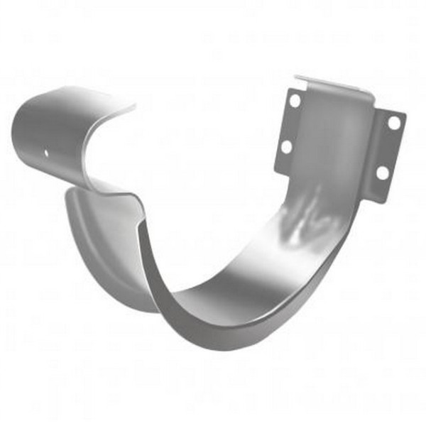 Водосток Grand Line 125x90 – Держатель желоба RAL 9003 купить в Аксае