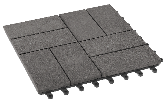 Модульный паркет ДПК GRINDERDECO Люкс 9 Серый базальт купить в Аксае