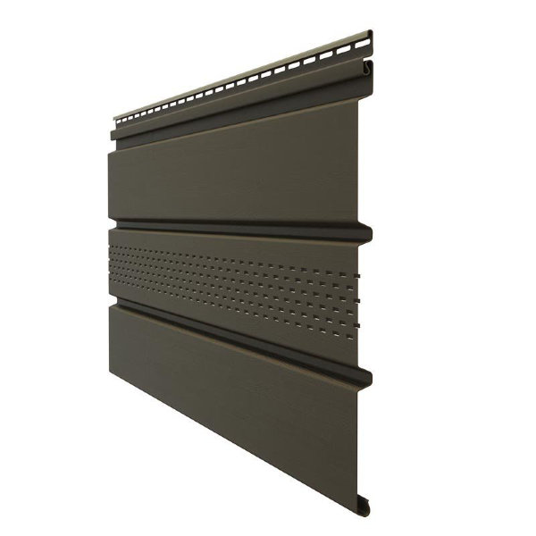 Софит с центральной перфорацией коричневый купить в Аксае