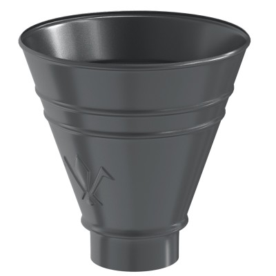 Водосток Aquasistem, система 150x100 - Воронка водосборная круглая RR 23 Маренго