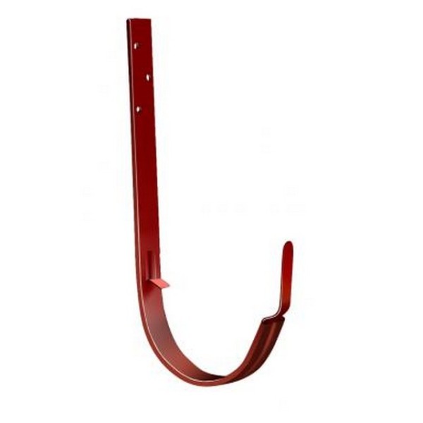 Водосток Grand Line 125x90 – Кронштейн длинный RAL 8004 купить в Аксае