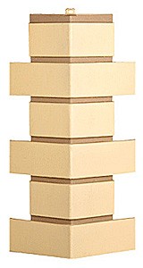 Угол T-Сайдинг - Кирпич Модерн Желтый купить в Аксае