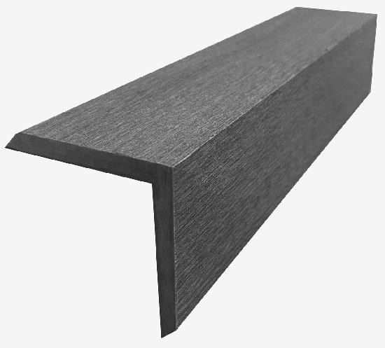 Декоративный угол 50×50 графит купить в Аксае