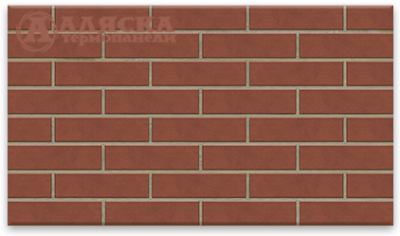 Фасадная Термопанели Аляска Amsterdam red