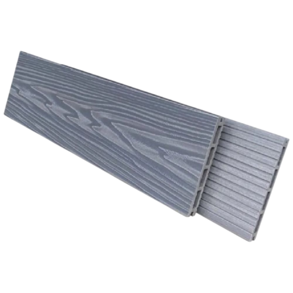 Террасная доска NanoWood Comfort 3D тиснение + вельвет Серый купить в Аксае